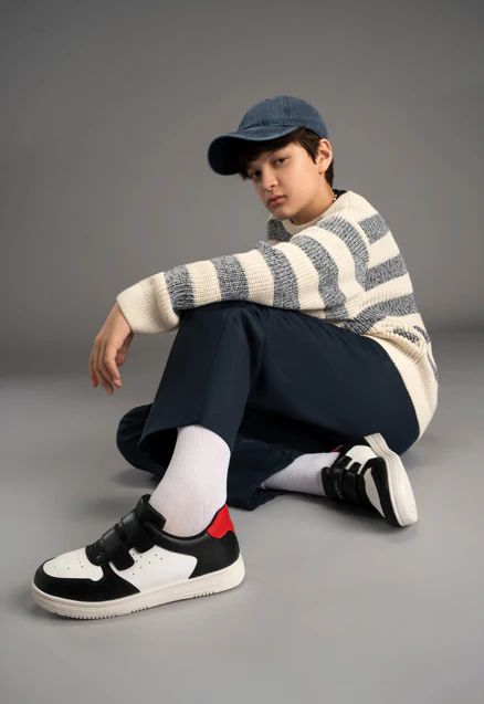 Boy's Contrast Sneakers - Image 6