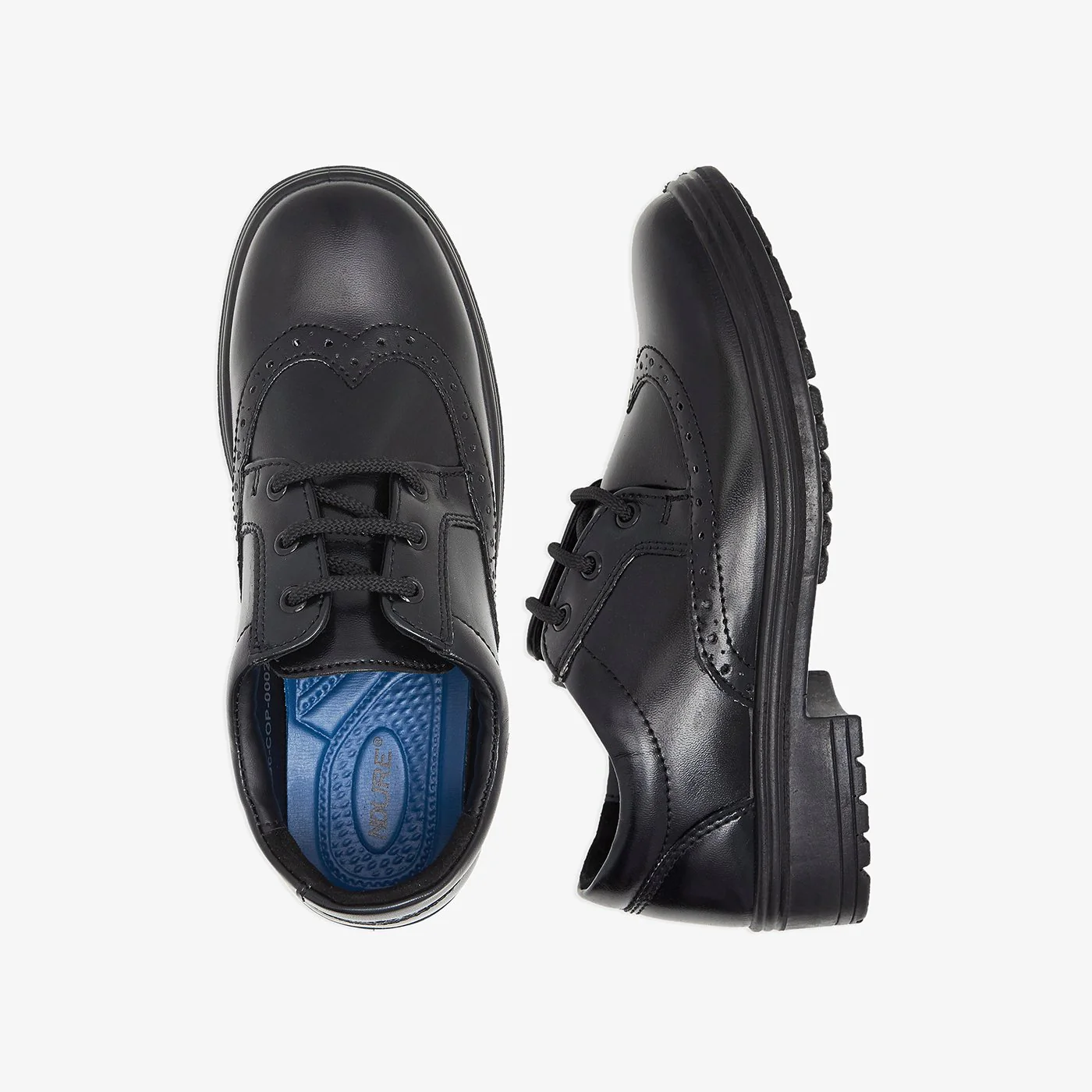 Boys Lace up School Shoes - Image 3