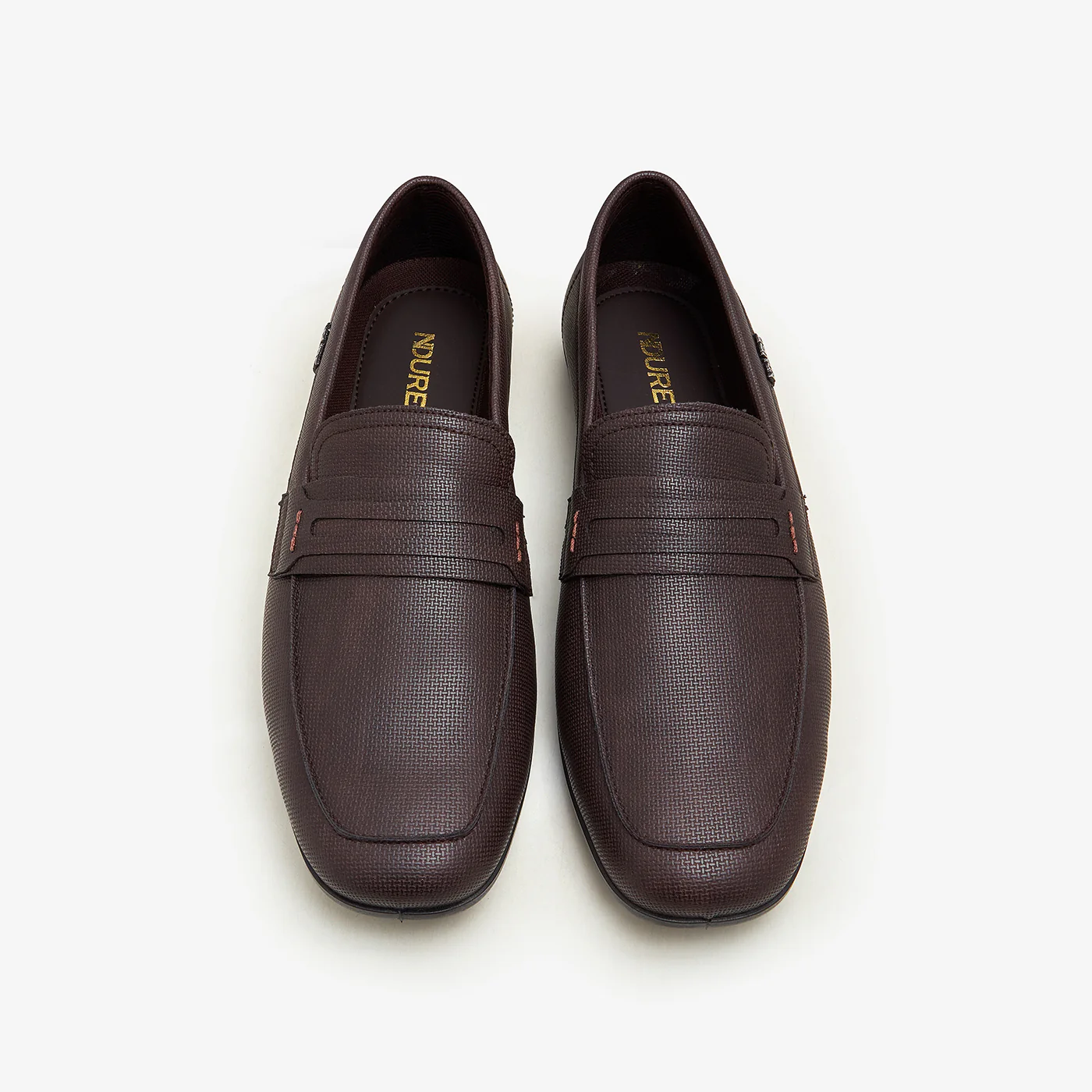 Men's Textured Loafers - Image 3