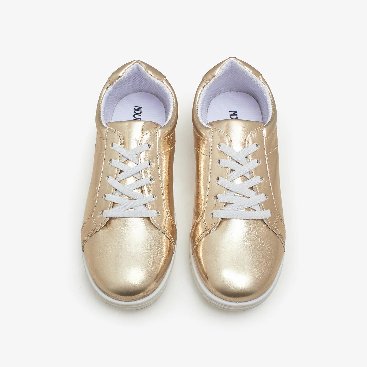 Girls' Metallic Sneakers - Image 2