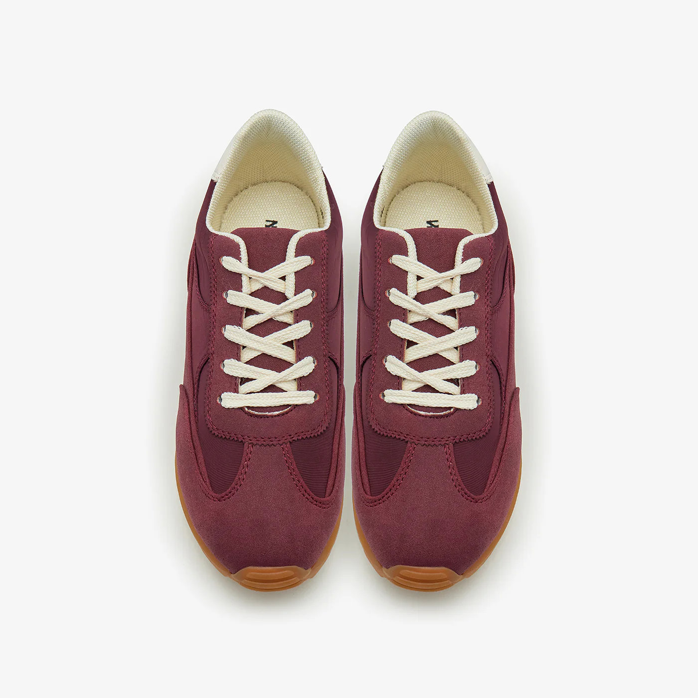 Girls' Contrast Sole Suede Sneakers - Image 2