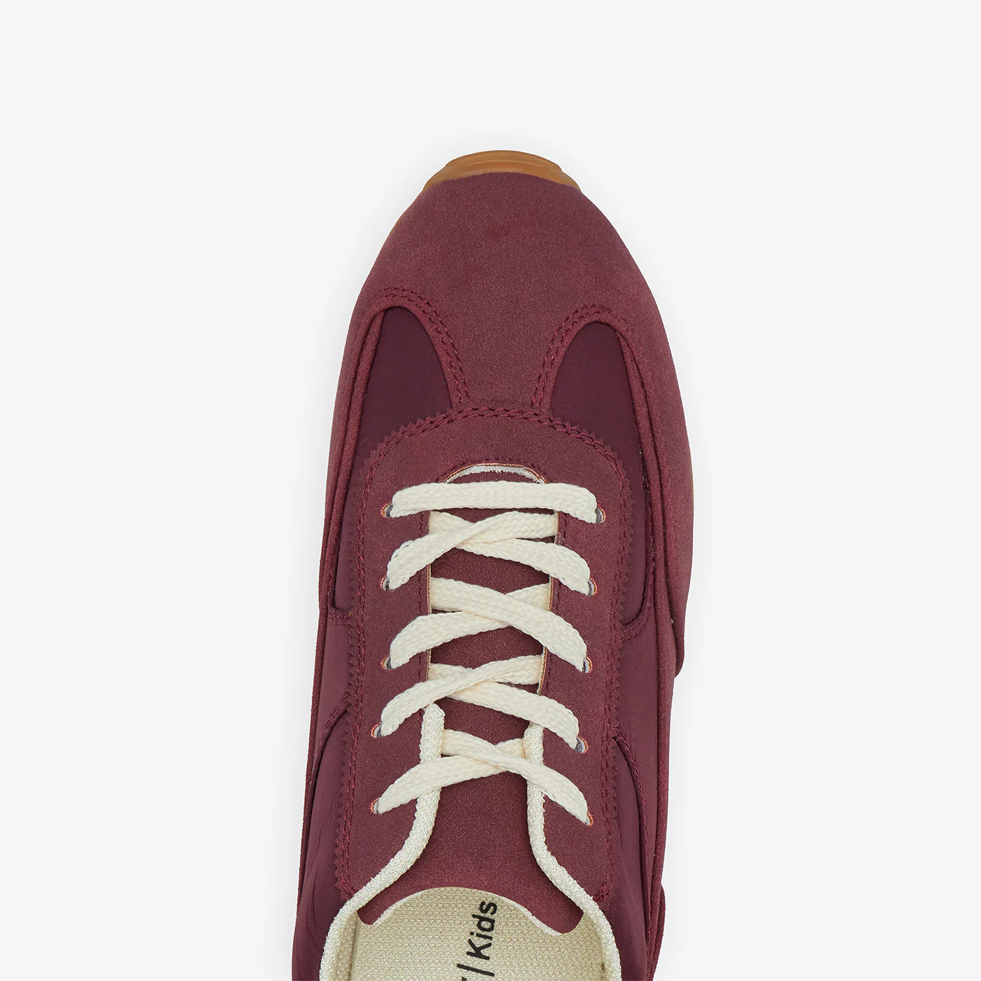 Girls' Contrast Sole Suede Sneakers - Image 5