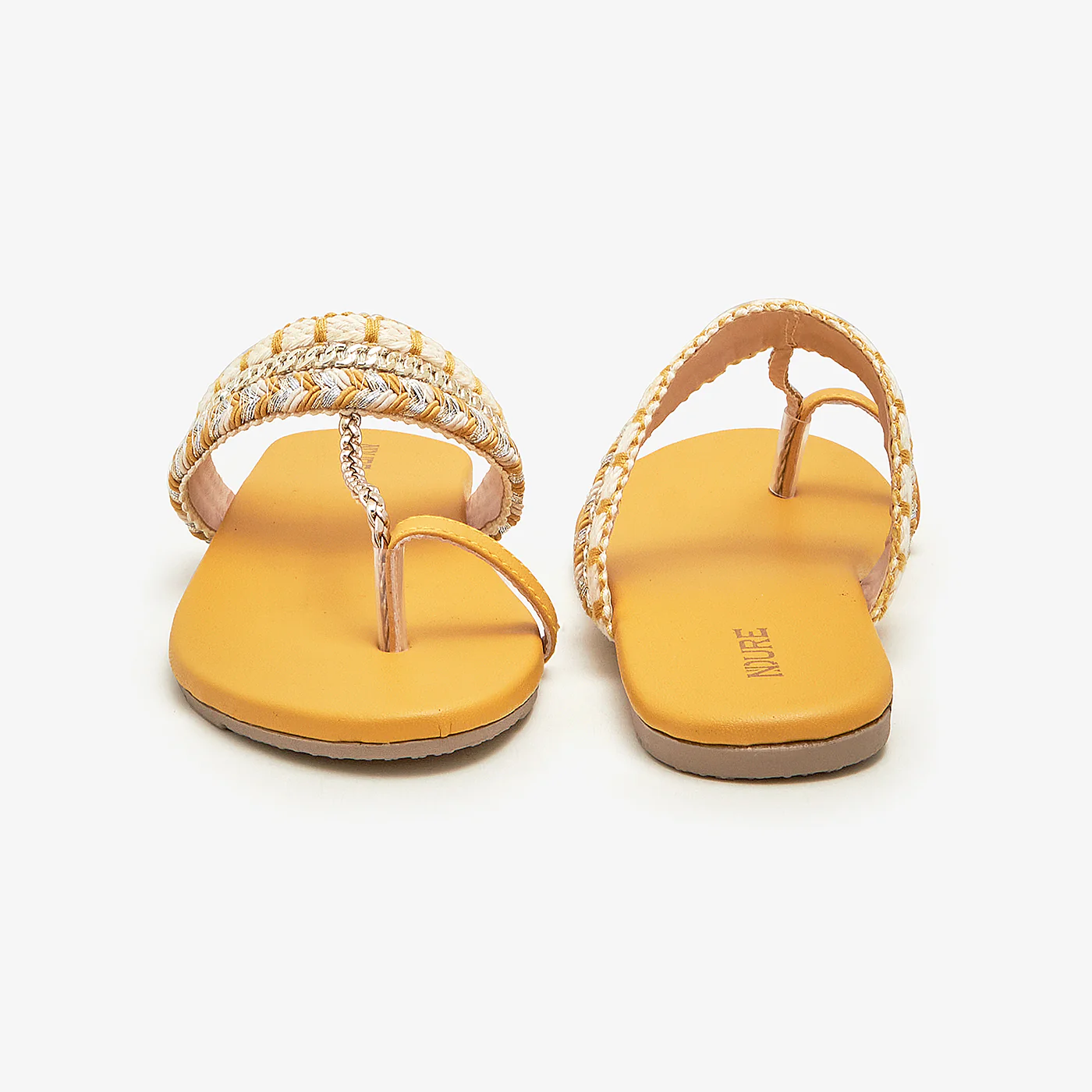 Girl's Ethnic Slides - Image 3