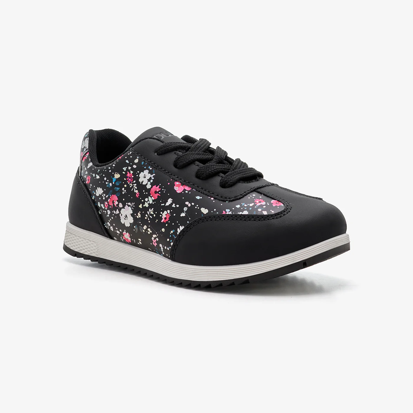 Girls’ Flower Print Sneakers - Image 3