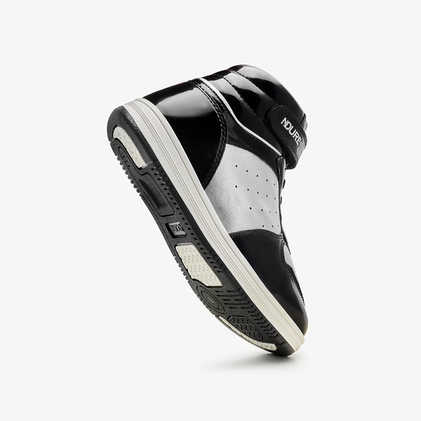Girls’ Metallic High-Top Sneakers - Image 5