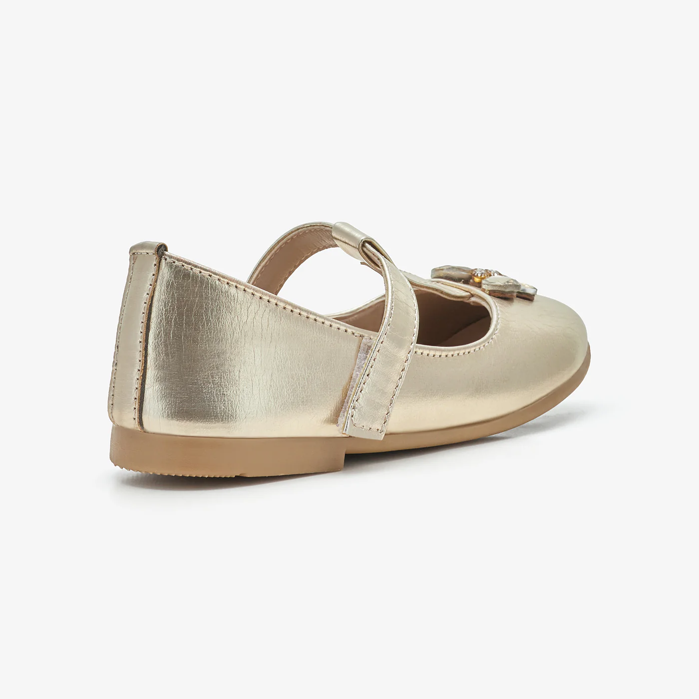 Girls' Metallic Mary Janes - Image 5