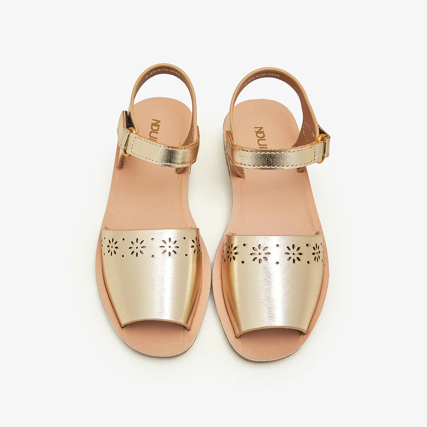 Girls' Metallic Sandals - Image 2