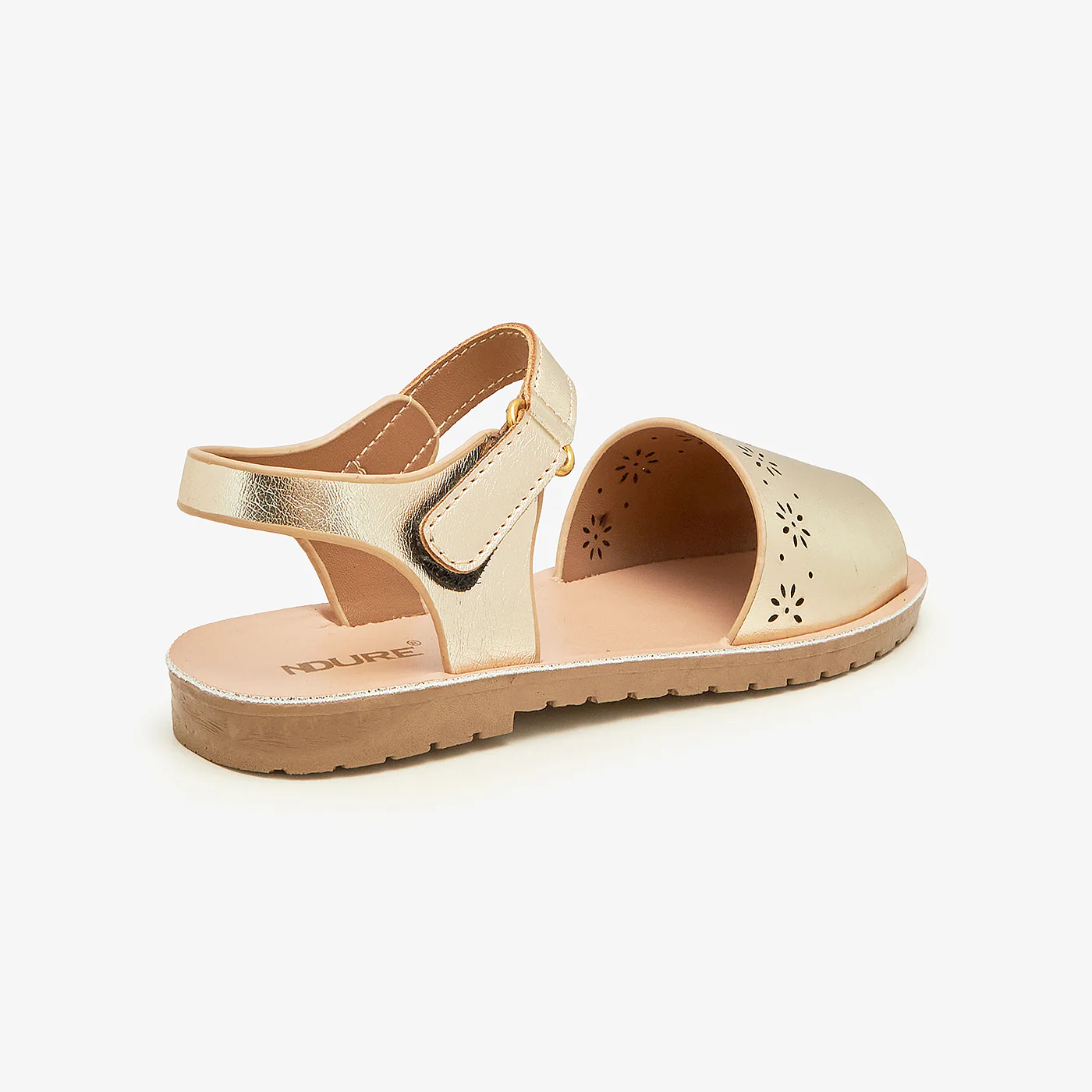 Girls' Metallic Sandals - Image 3
