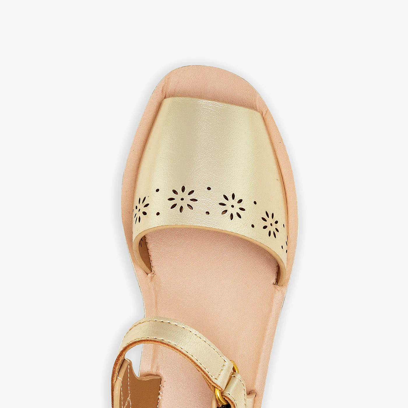 Girls' Metallic Sandals - Image 4