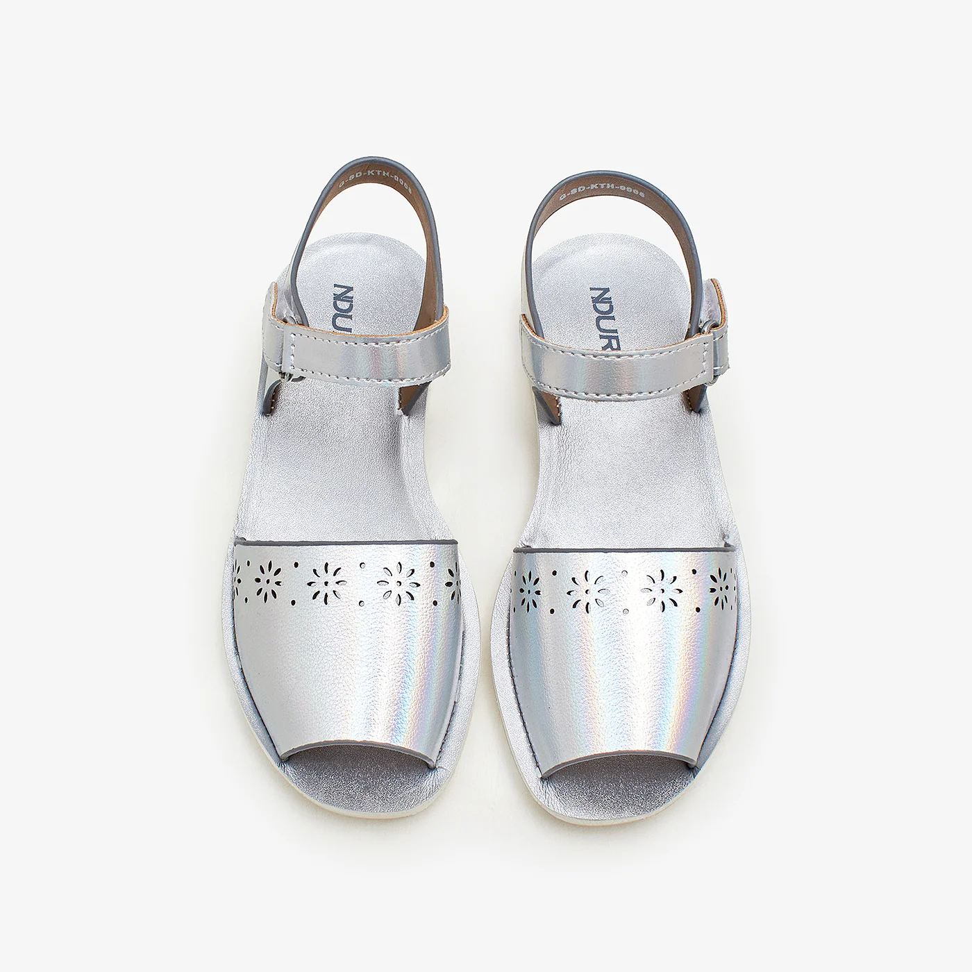 Girls' Metallic Sandals - Image 2