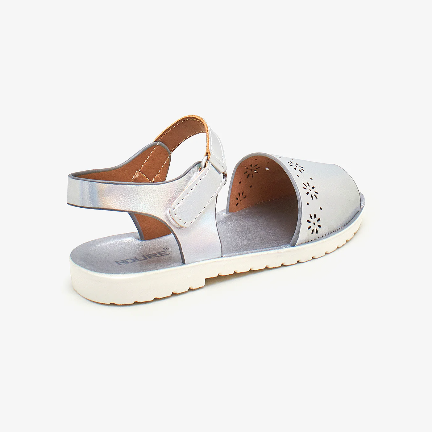 Girls' Metallic Sandals - Image 3
