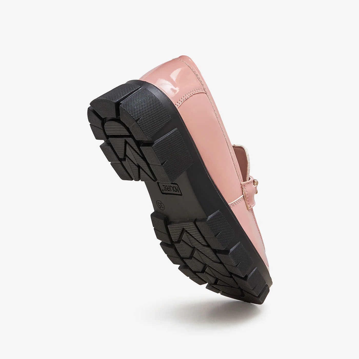 Girls' Patent Leather Chunky Loafers - Image 5