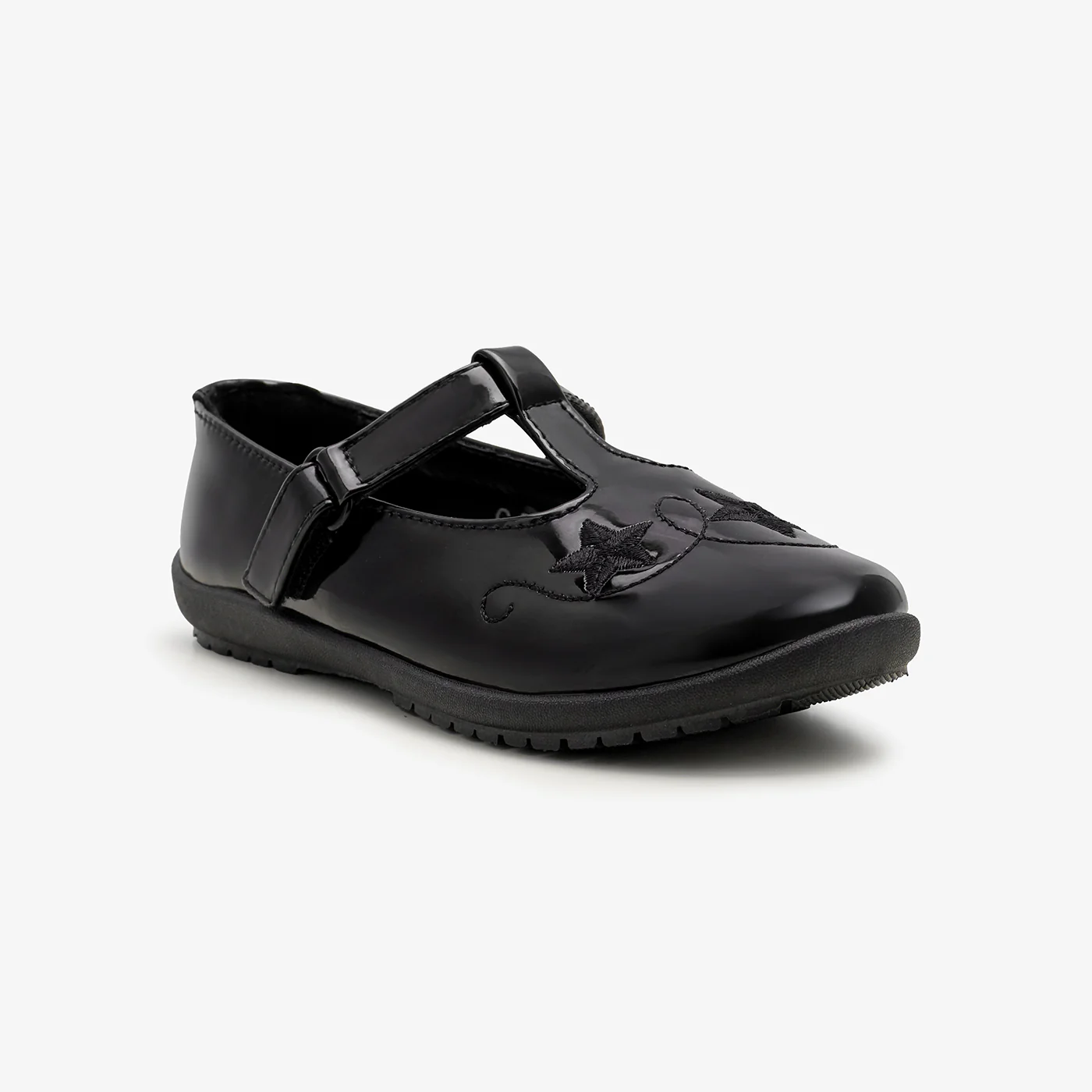 Girls' T- Bar School Shoes - Image 3