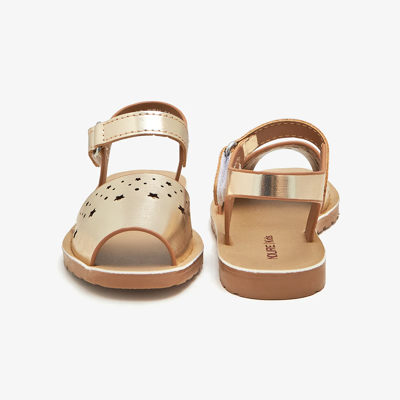 Girls' Shiny Sandals - Image 3