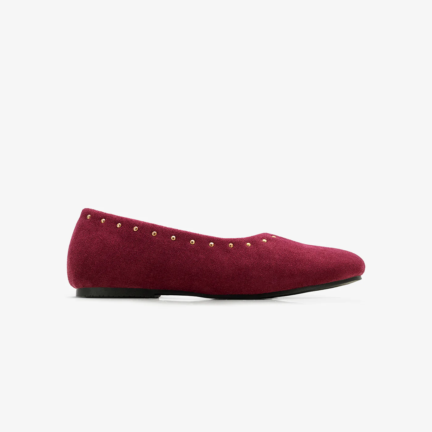Girls' Studded Ballet Flats