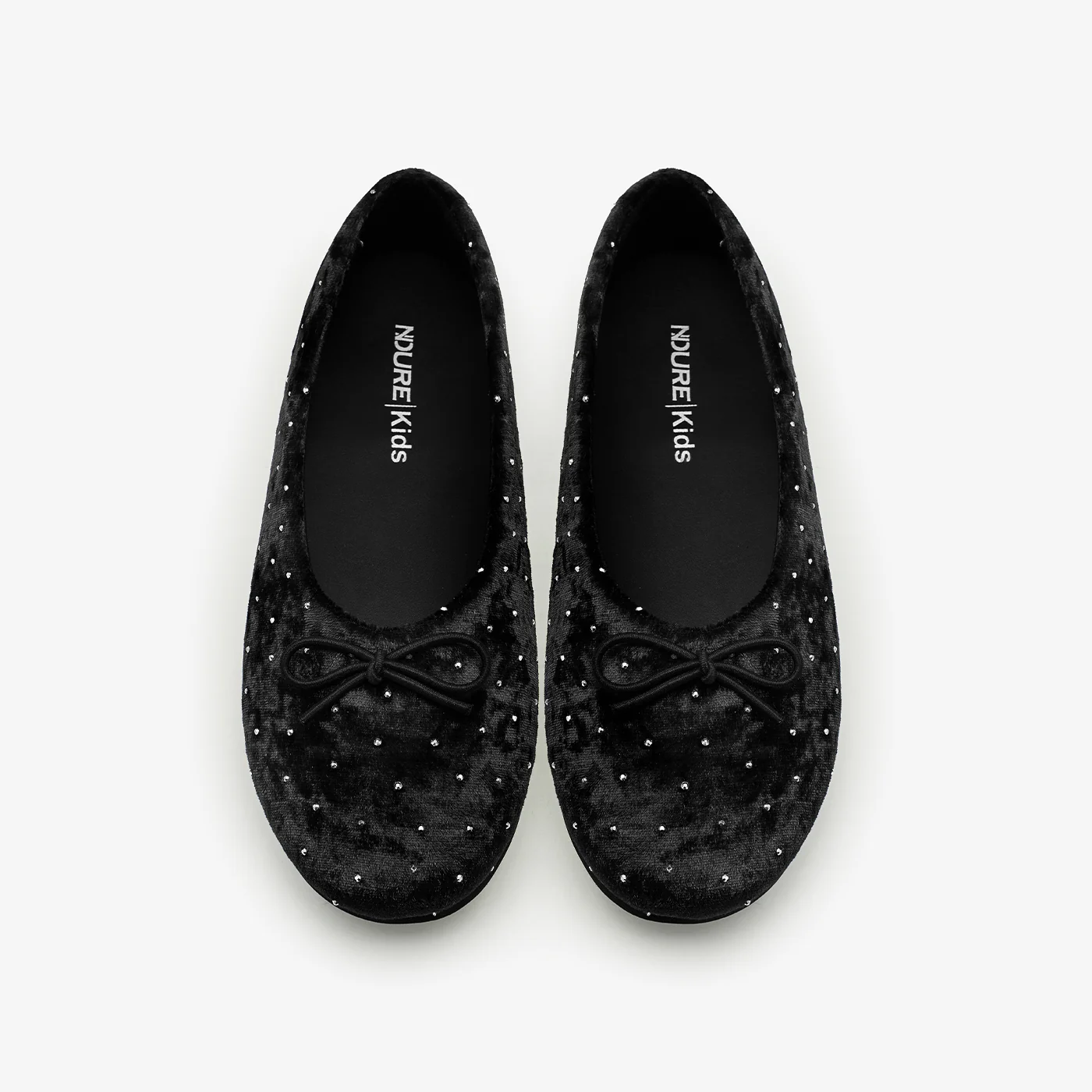 Girls' Suede Ballet Flats - Image 2