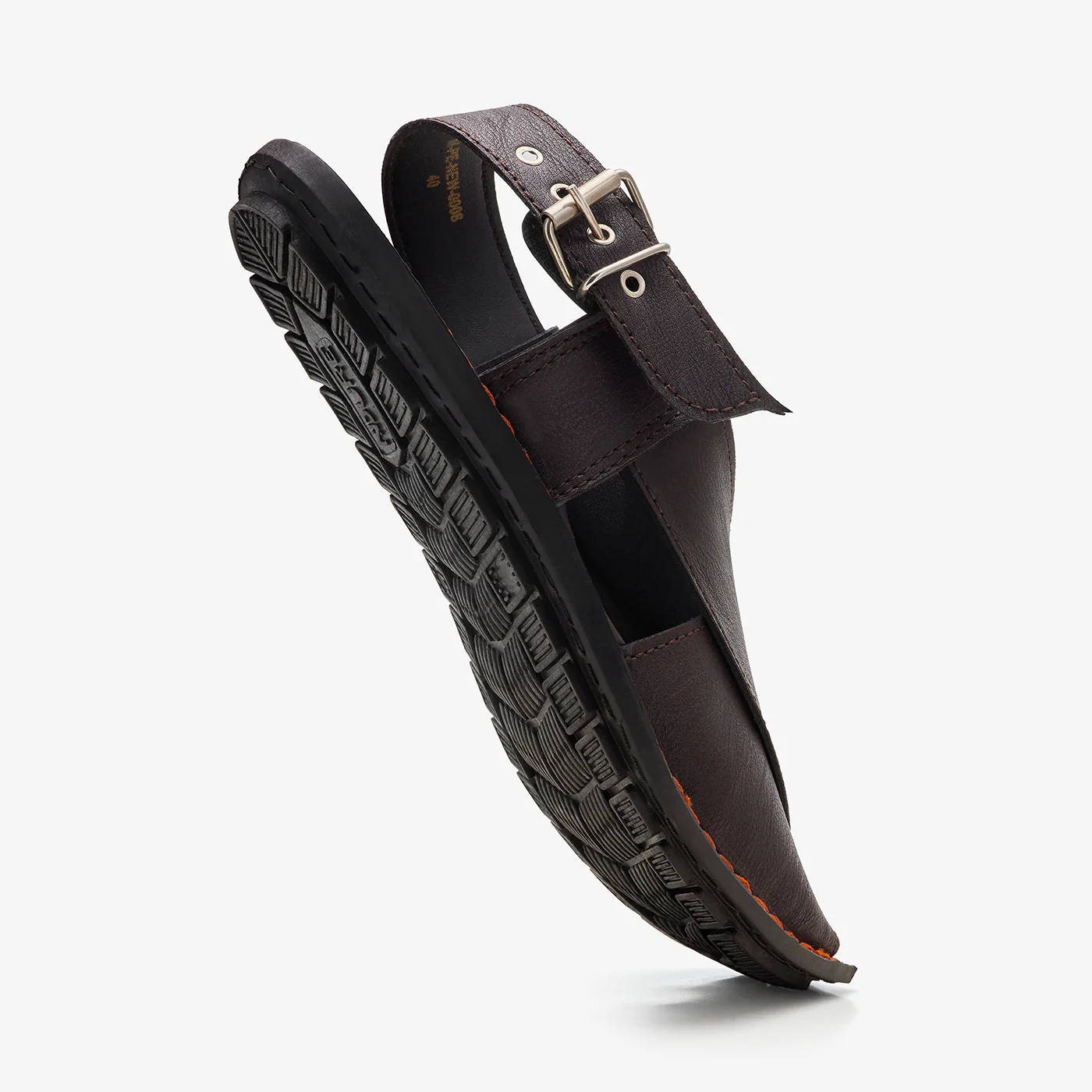 Men's Buckle Peshawari Sandals - Image 5