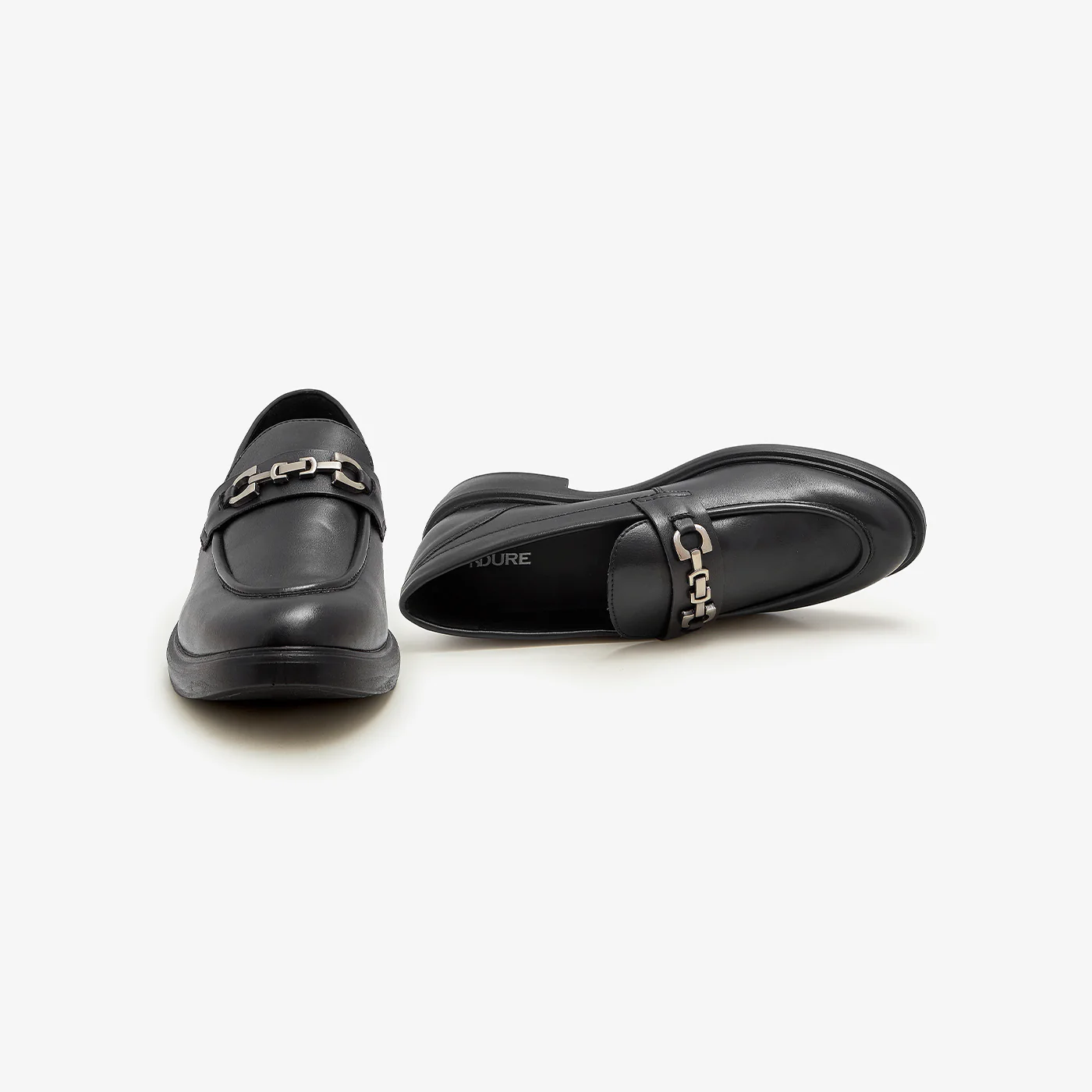 Men's Loafers with Metal Detail - Image 3