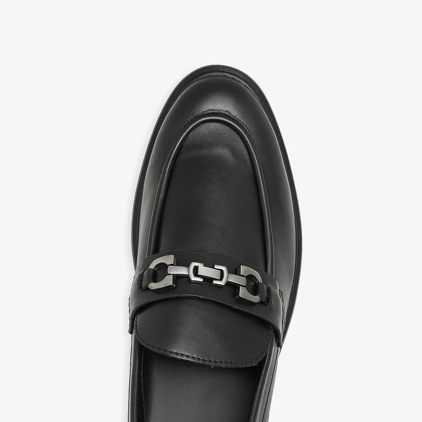 Men's Loafers with Metal Detail - Image 4