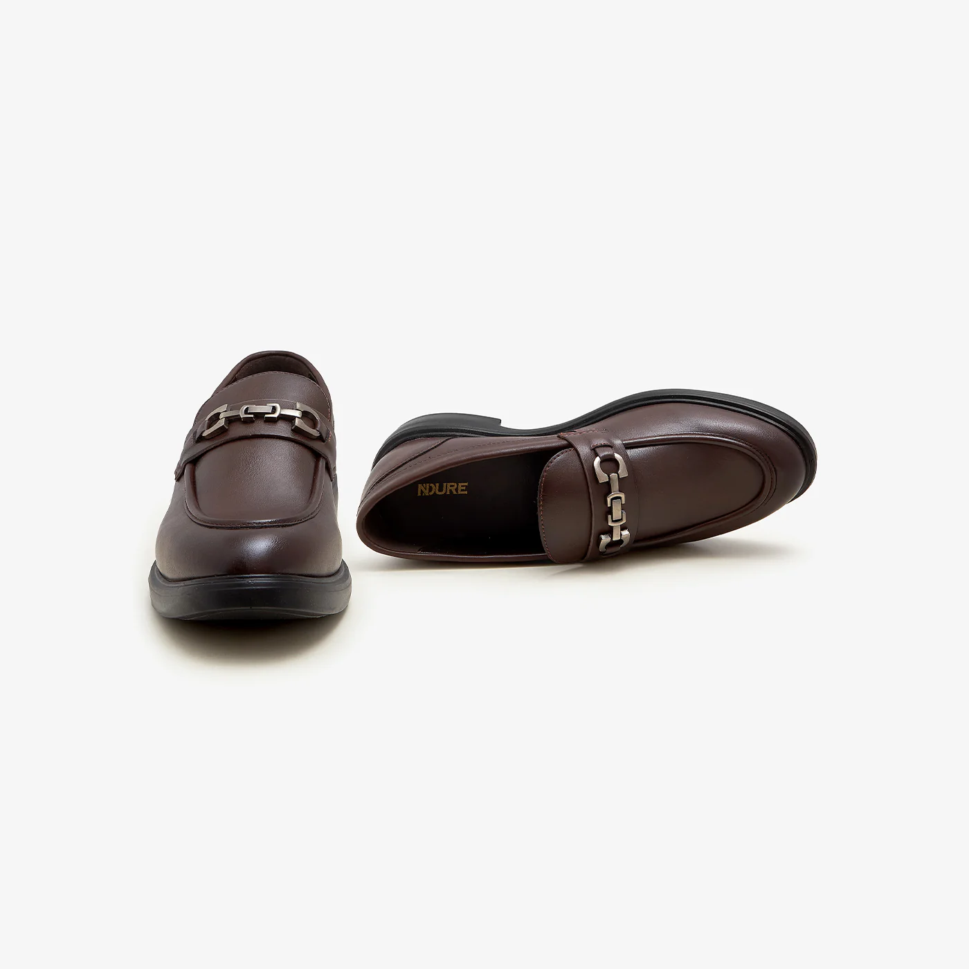 Men's Loafers with Metal Detail - Image 3