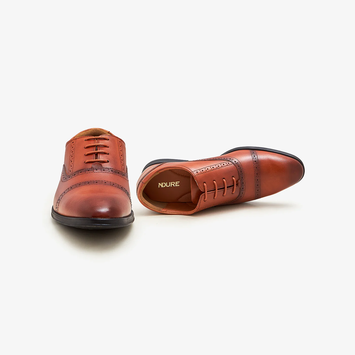 Men's Brogue Oxford Shoes - Image 5