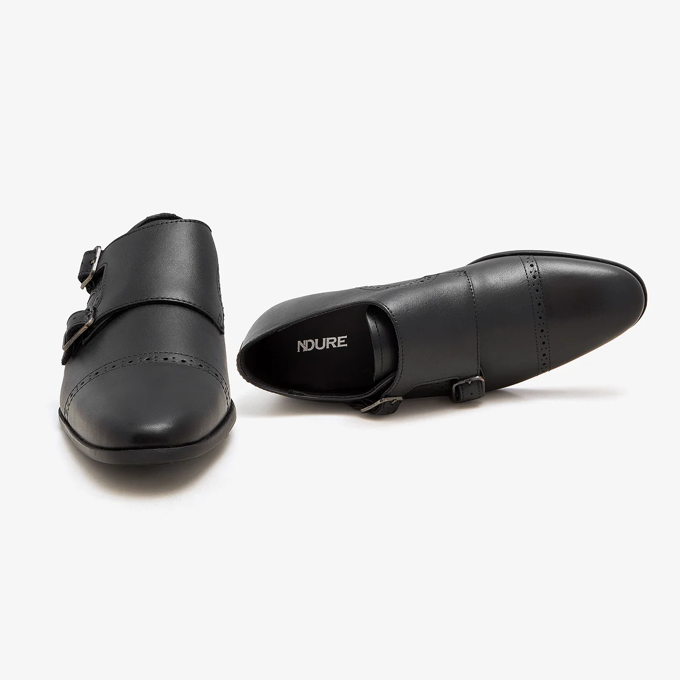 Men's Double Monk Strap Shoes - Image 3