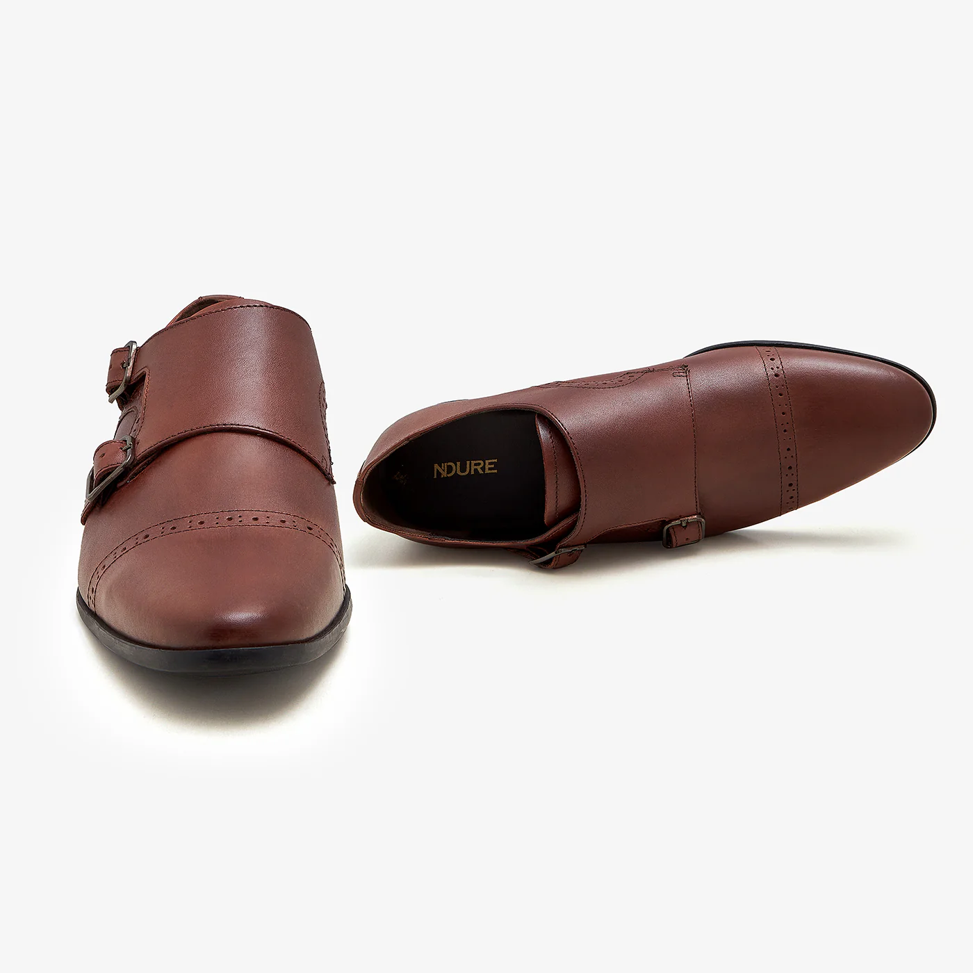 Men's Double Monk Strap Shoes - Image 3