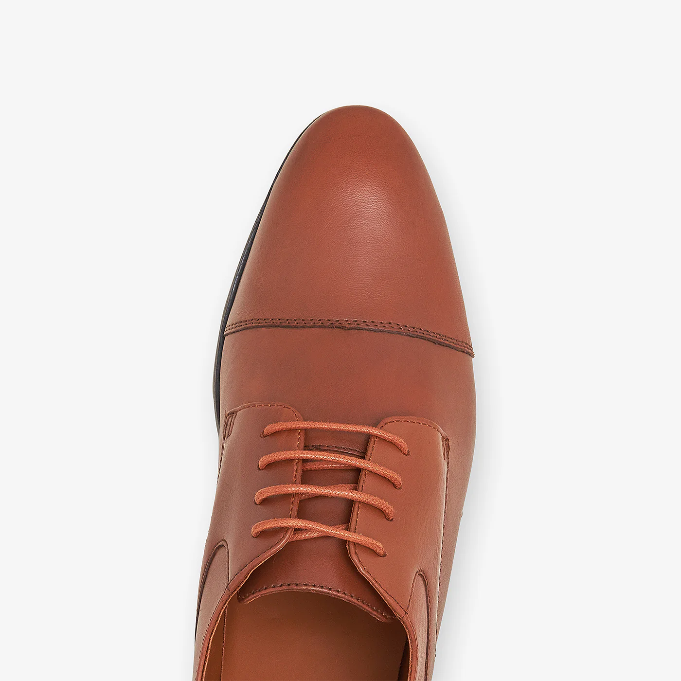 Men's Leather Derby Shoes - Image 4
