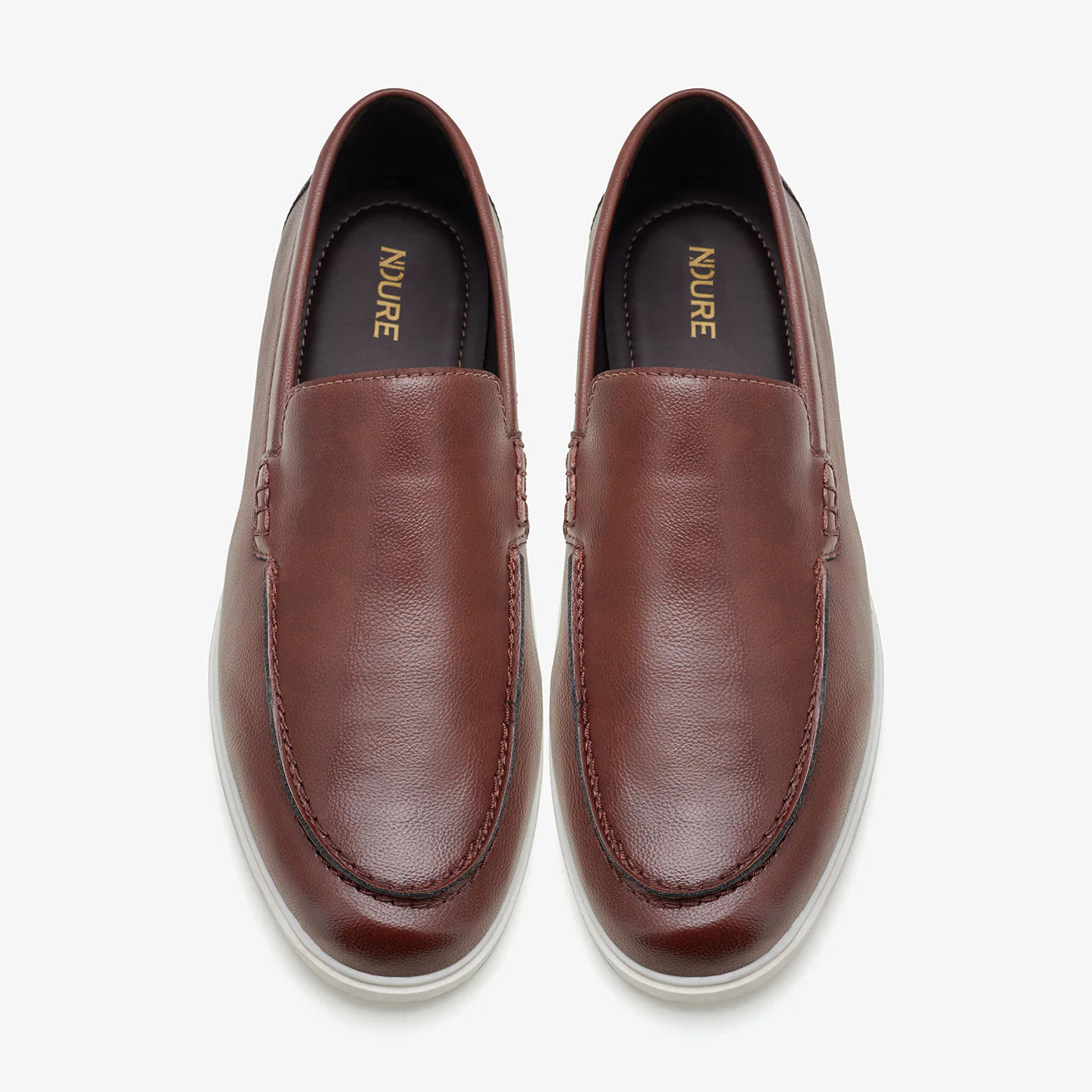 Men’s Contrast Sole Loafers - Image 2