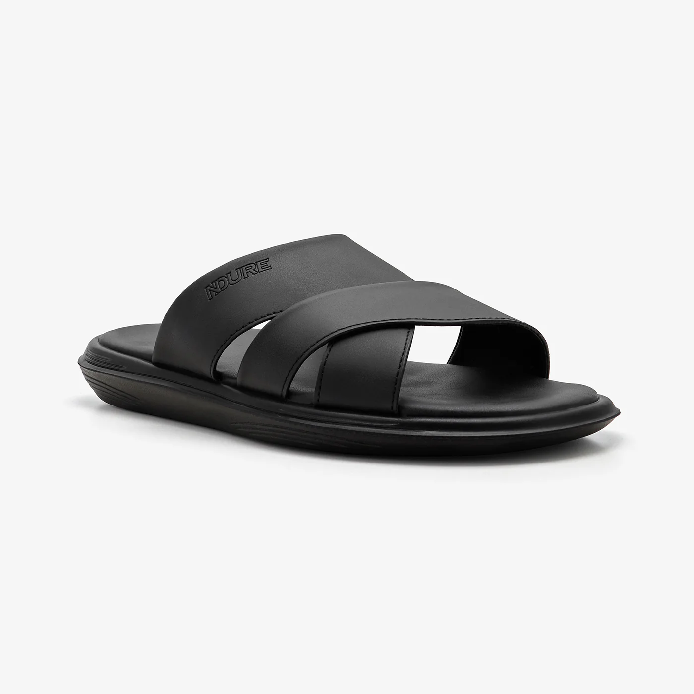 Men's Cross-Strap Slides - Image 3