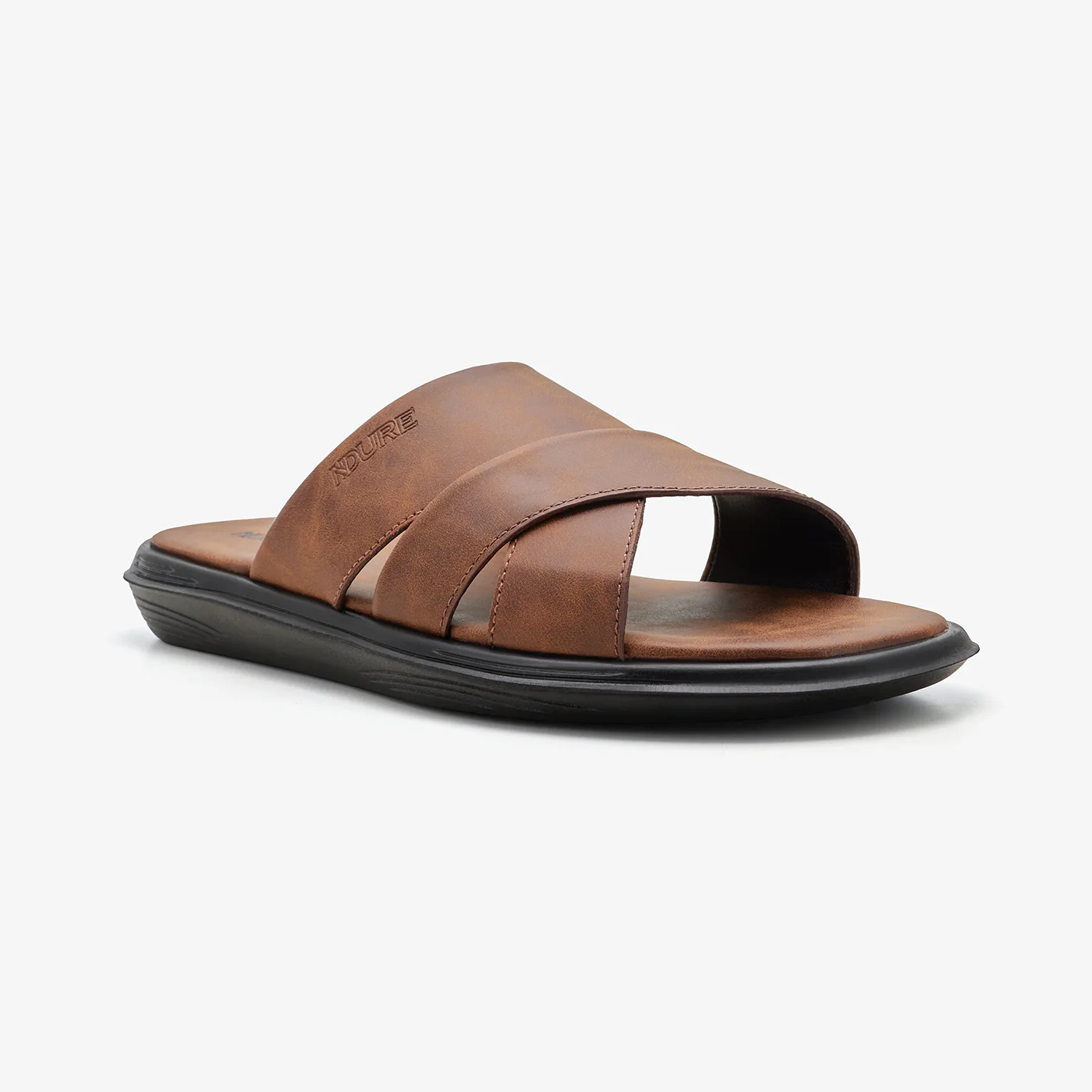 Men's Cross-Strap Slides - Image 3
