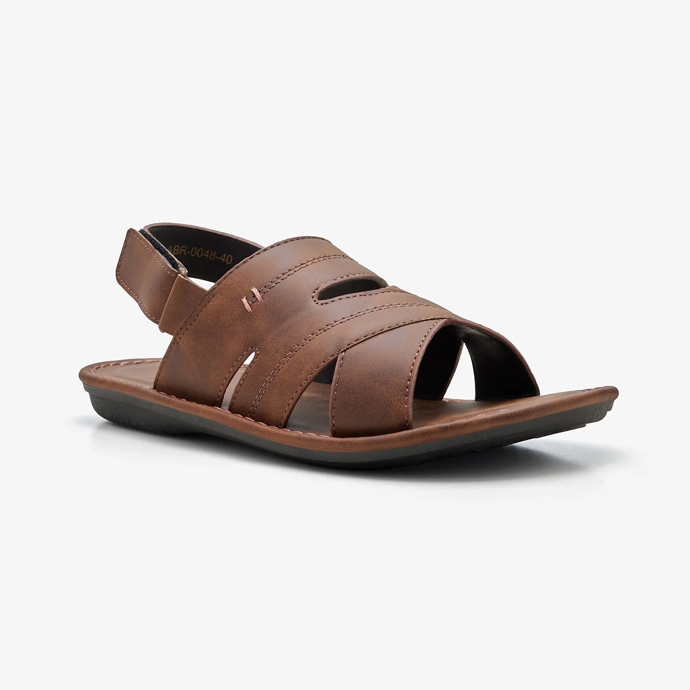 Men's Cross Strap Sandals - Image 3