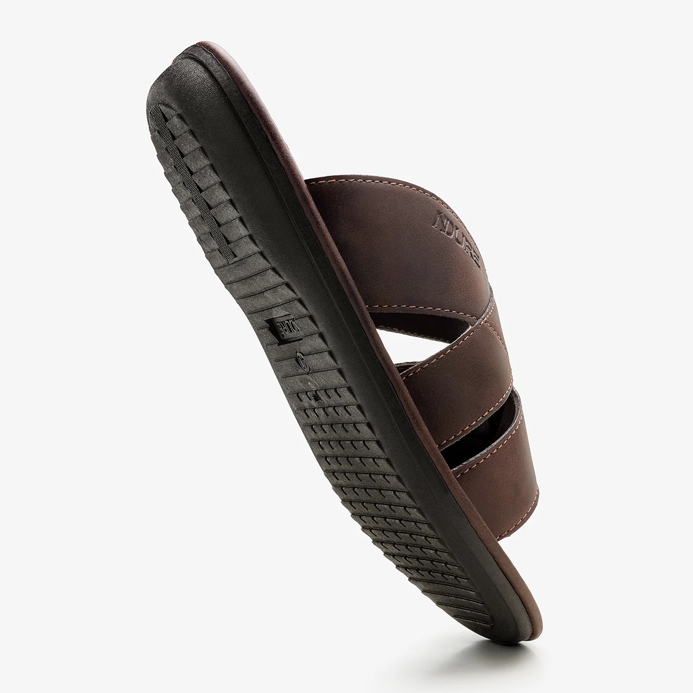 Men's Crossed Strap Slides - Image 5
