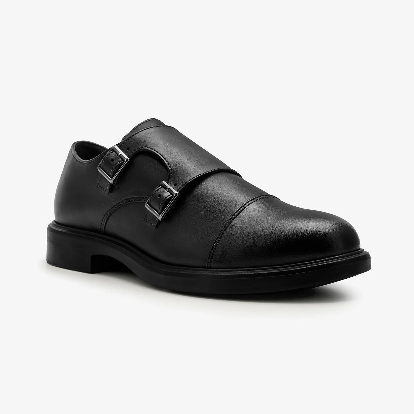 Men's Double Monk Strap Shoes - Image 3