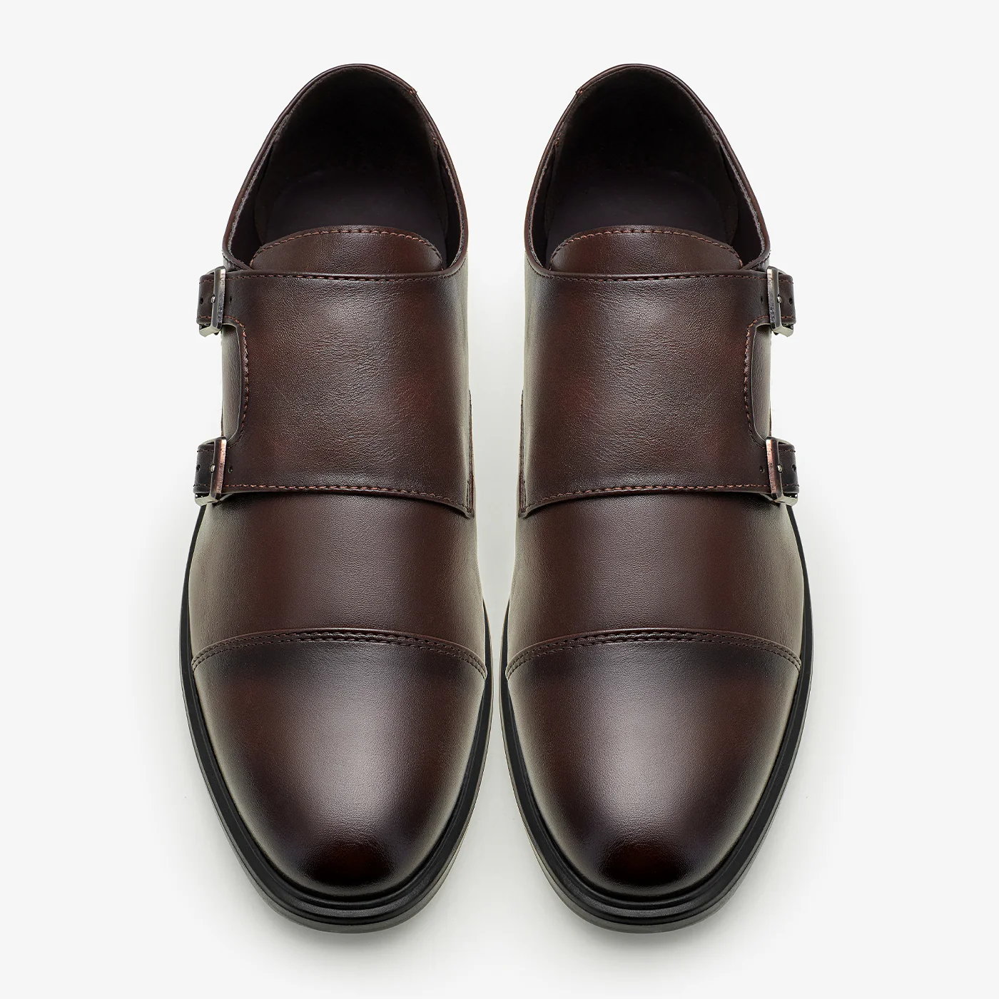 Men's Double Monk Strap Shoes - Image 2