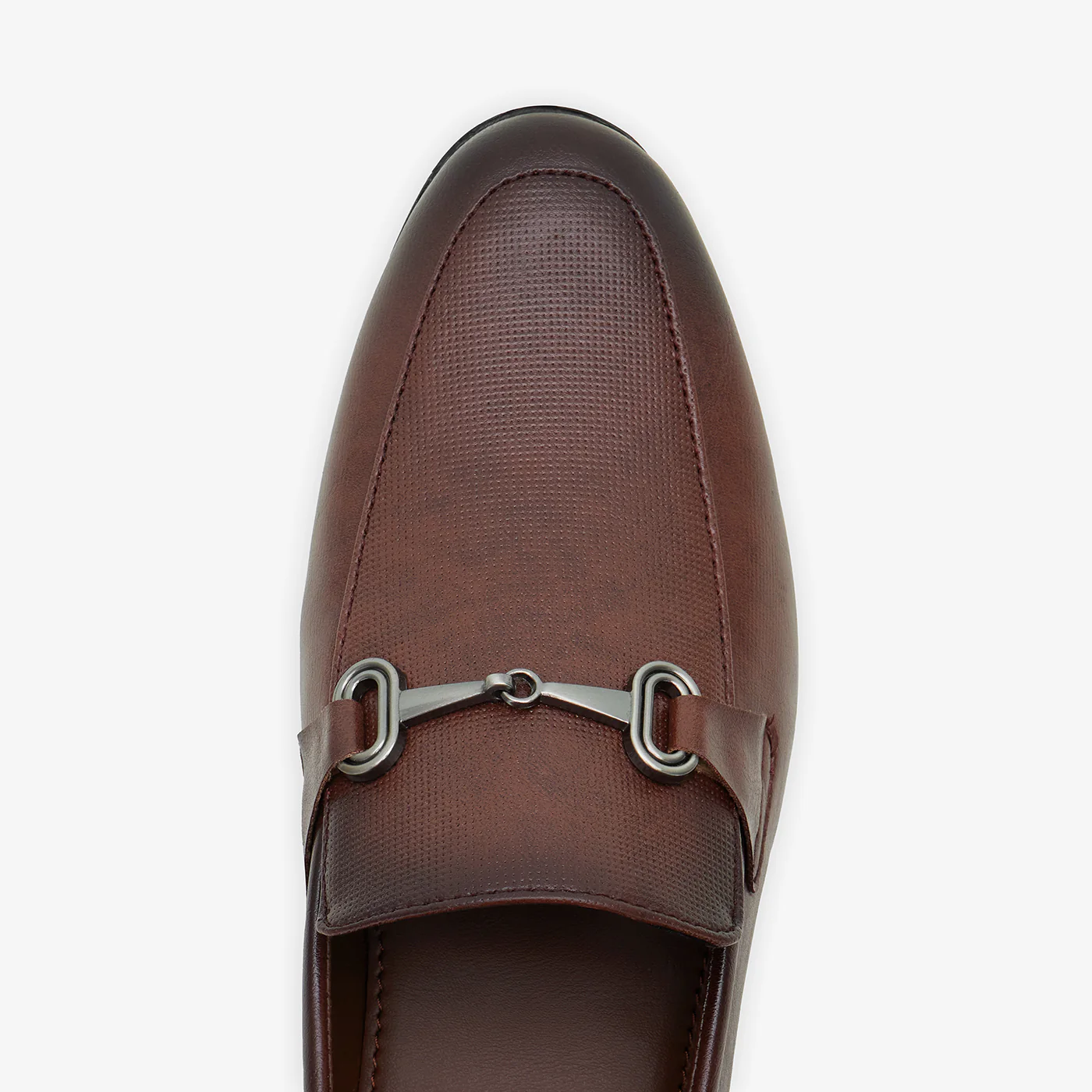 Men's Dress Loafers with Metal Details - Image 4