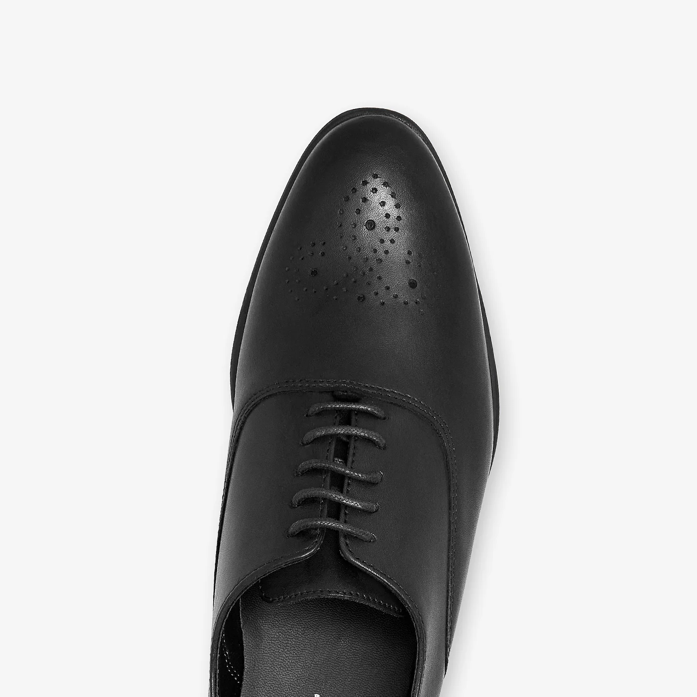 Men's Leather Oxford Shoes - Image 4
