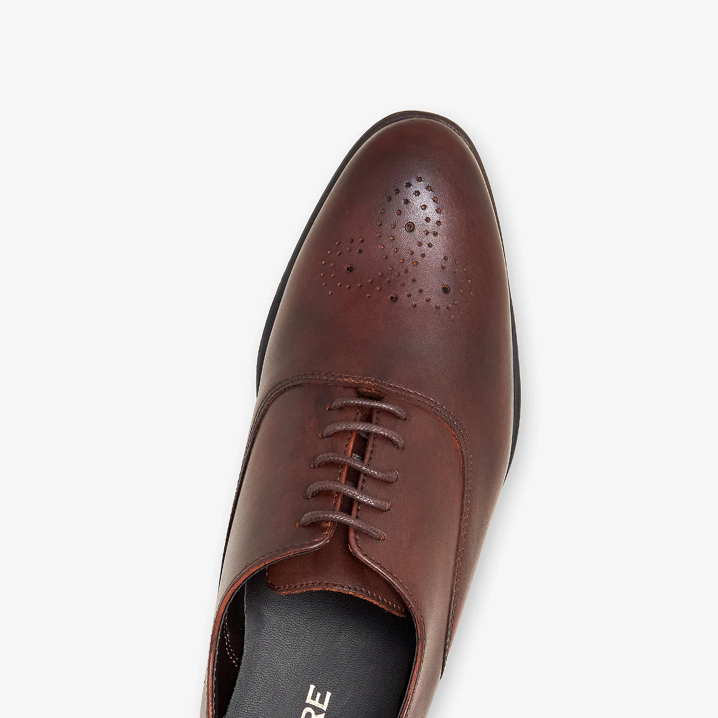 Men's Leather Oxford Shoes - Image 3