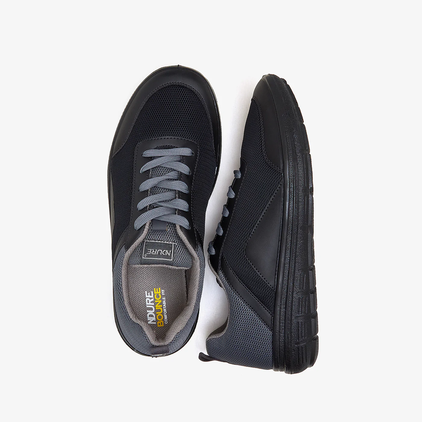 Men's Lace-up Mesh Trainers - Image 4