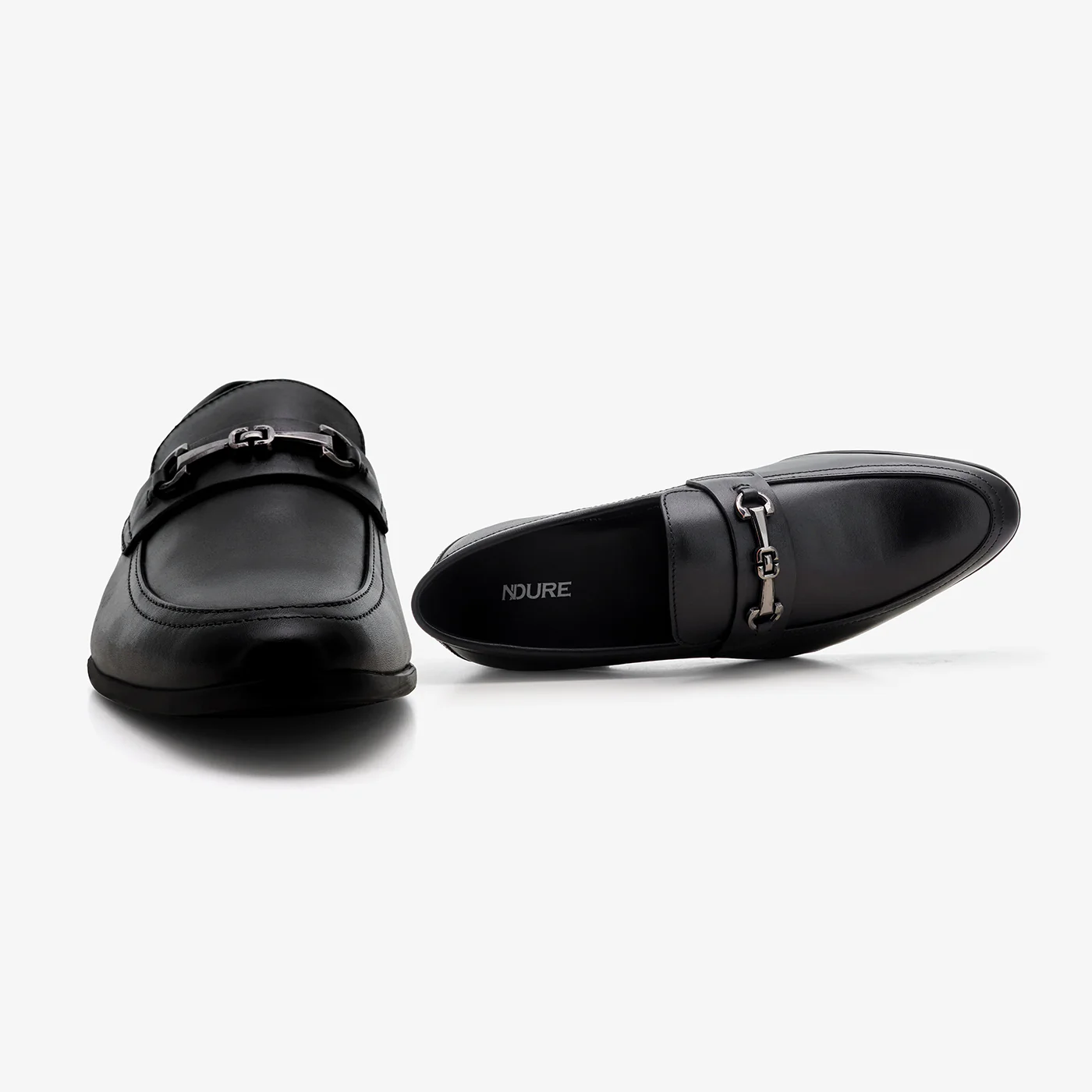 Men's Leather Dress Loafers - Image 4