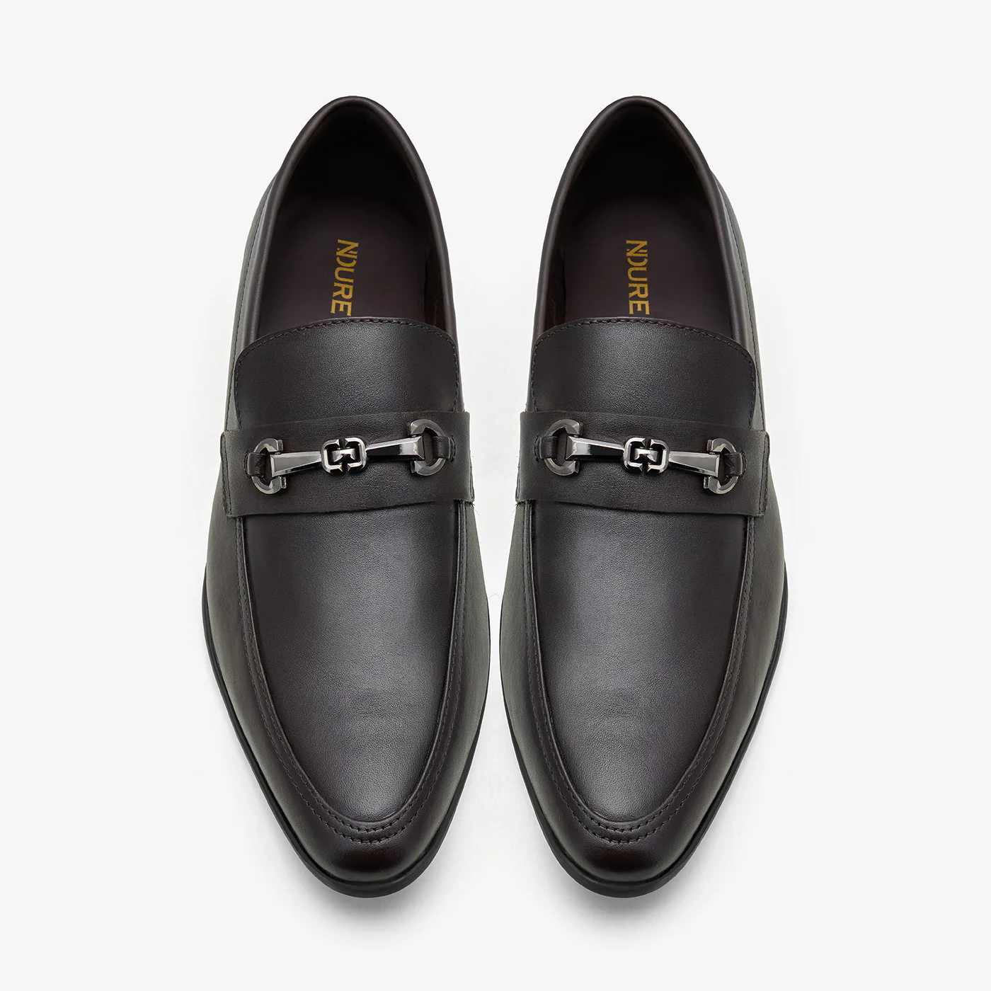 Men's Leather Dress Loafers - Image 2
