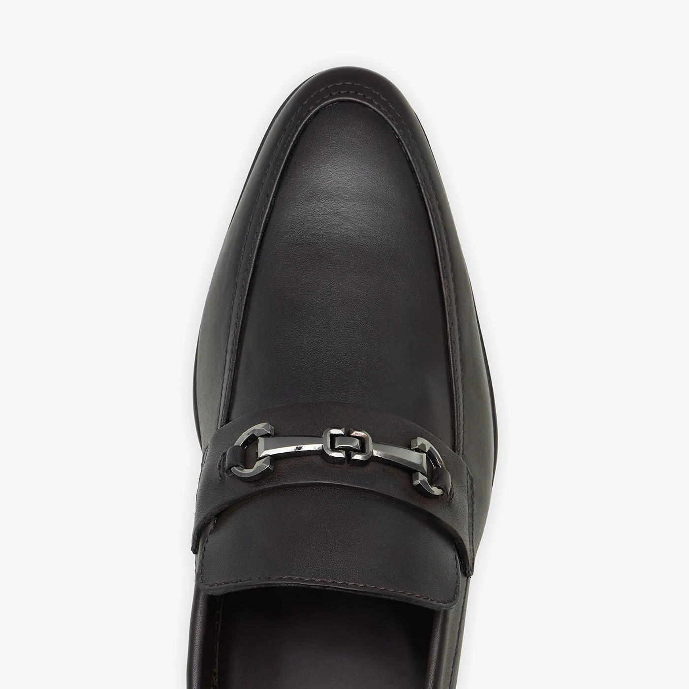 Men's Leather Dress Loafers - Image 4