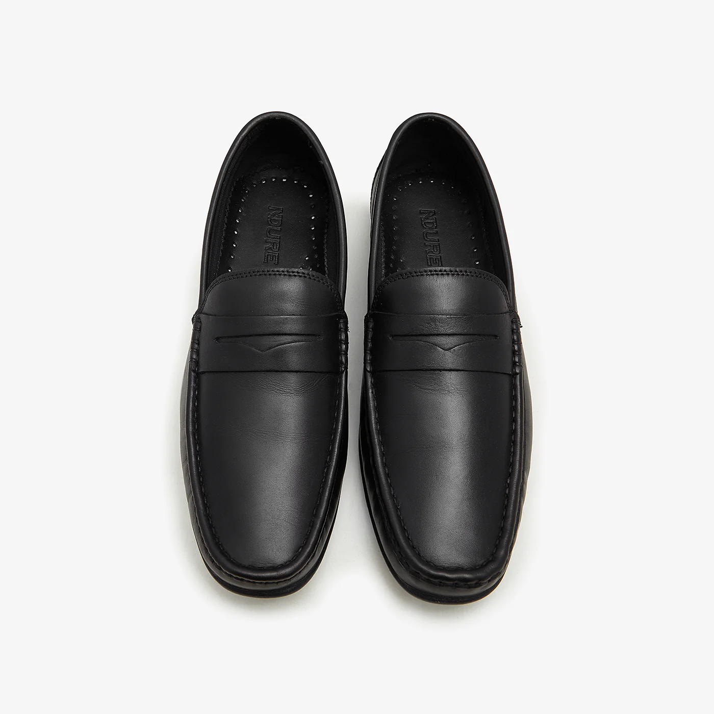 Men's Leather Penny Loafers - Image 2