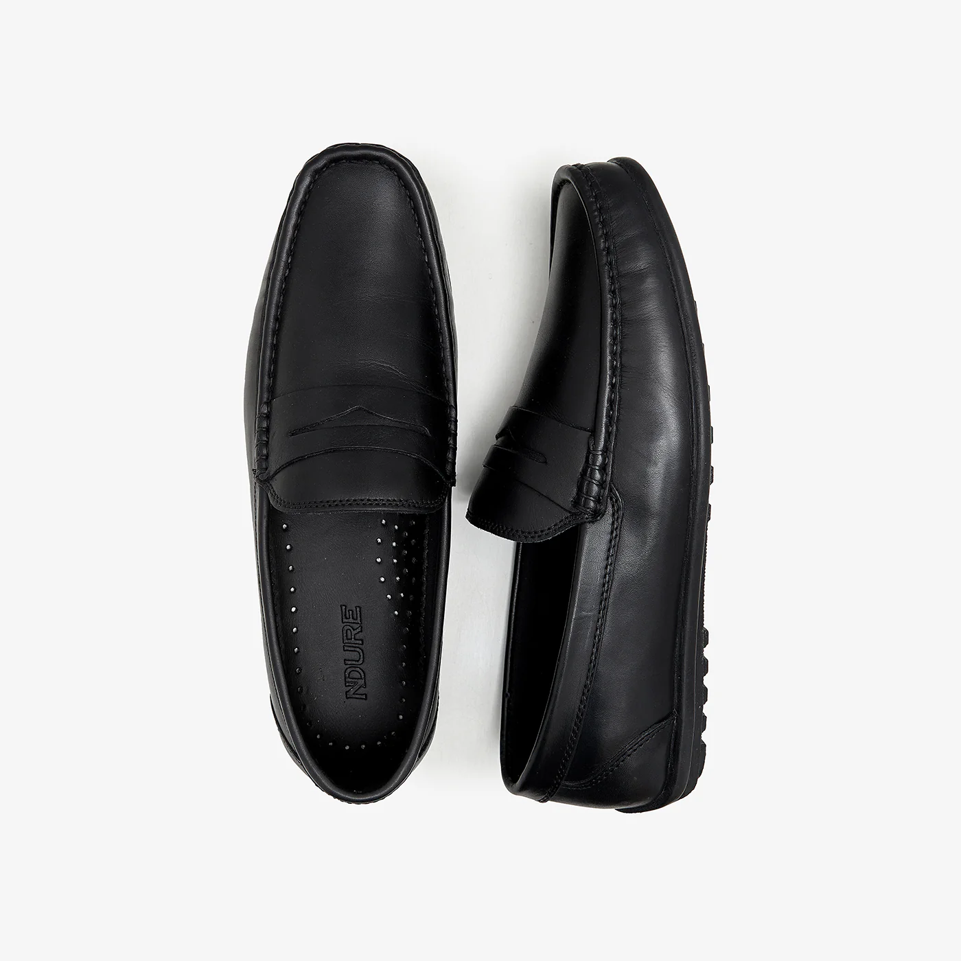 Men's Leather Penny Loafers - Image 3
