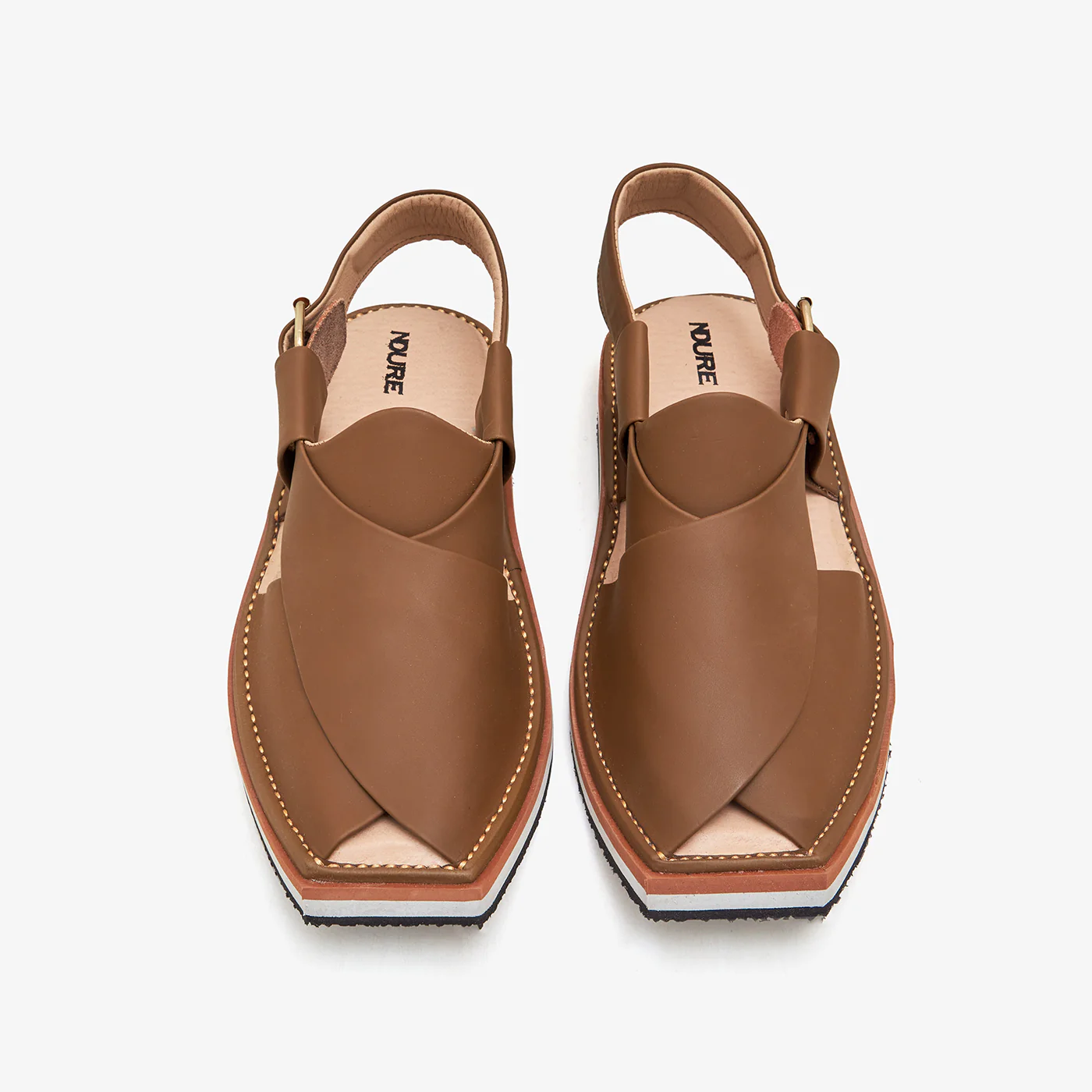 Men's Leather Peshawaris - Image 2