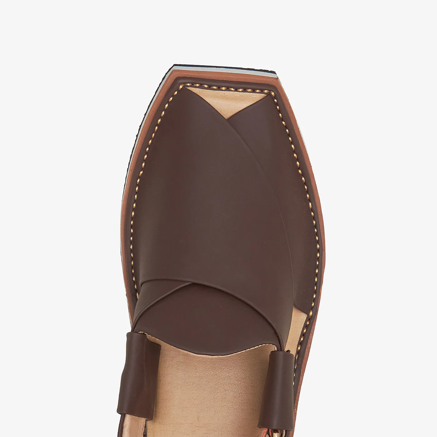 Men's Leather Peshawaris - Image 4