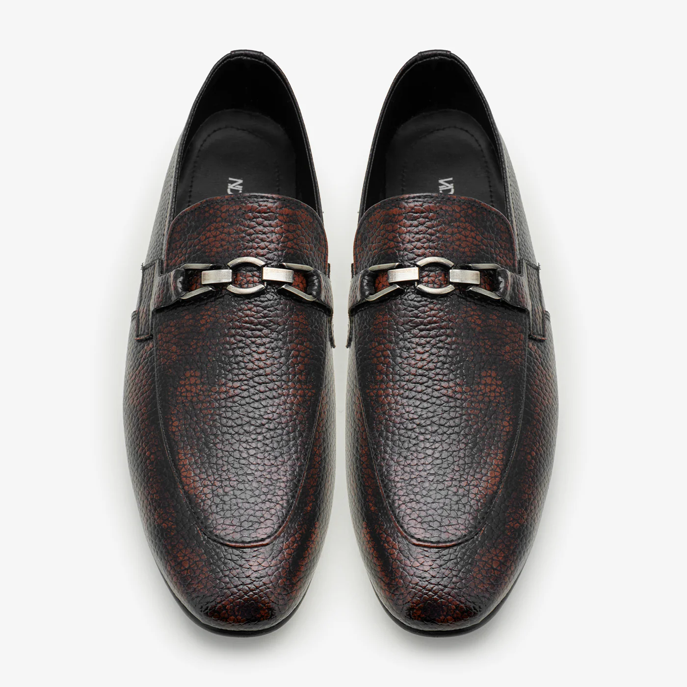 Men's Loafers with Metal Detail - Image 2