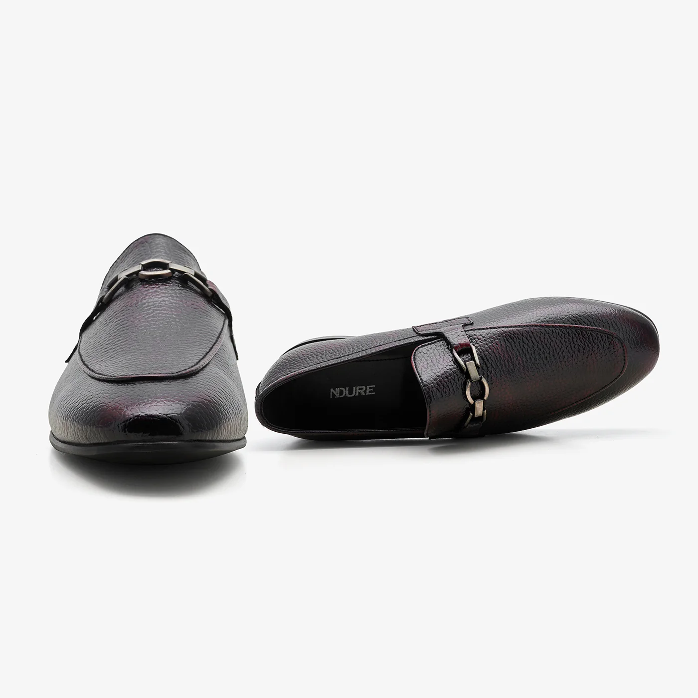 Men's Loafers with Metal Detail - Image 6