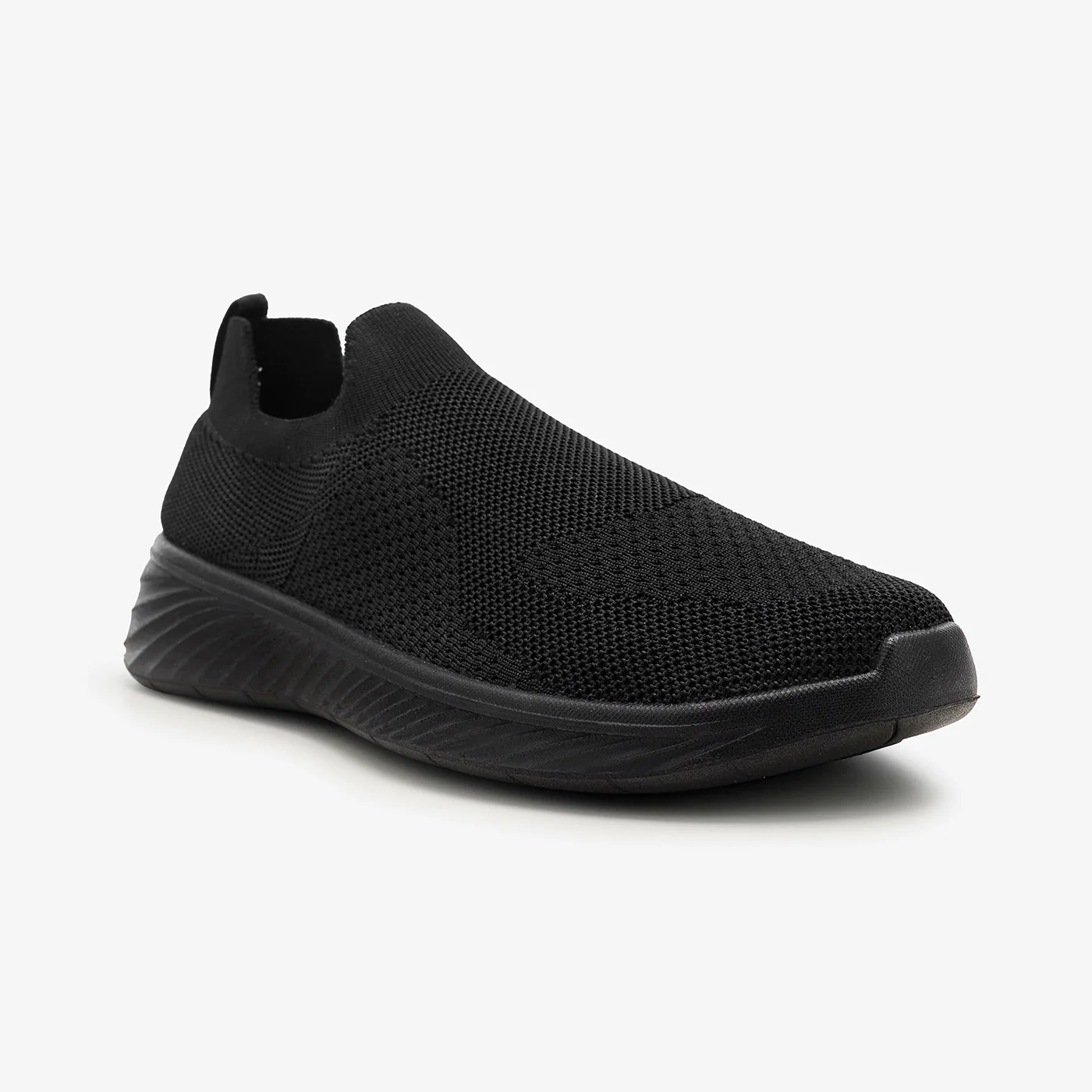 Men's Monochrome Slip-On Sneakers - Image 3