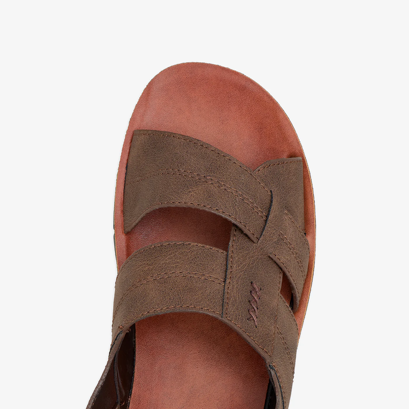 Men's Topstitched Sandals - Image 4